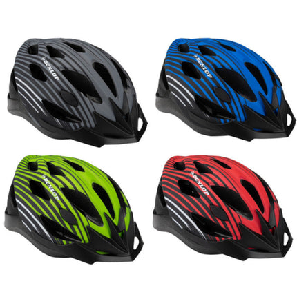 Dunlop cykelhjälm med visir - Säkerhet i stil - unisex