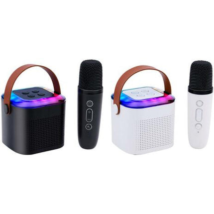 Mini Karaoke Set med högtalare och trådlös mikrofon