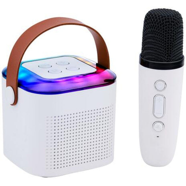 Mini Karaoke Set med högtalare och trådlös mikrofon