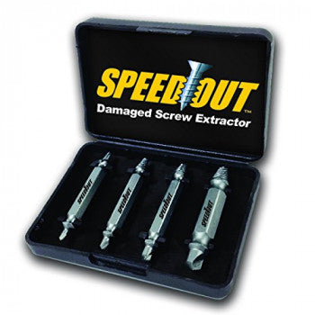 Speed ​​out set - ta snabbt bort trasiga skruvar etc.