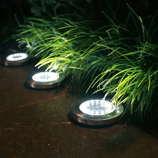 Utomhus Solar Spot 4 st. - med 20 LED-lampor Cool White