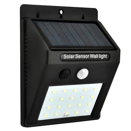 Solar trädgårdslampa, upplyst med 48 LED-lampor