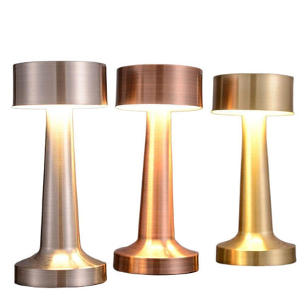 Bärbar lampa Touch Sensitive med 3 ljusinställningar: varm, kall och neutral 