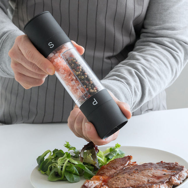 2 i 1 salt- och pepparkvarn Duomil InnovaGoods