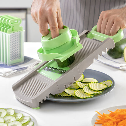 6-i-1 vikbart mandolinriv Choppie InnovaGoods