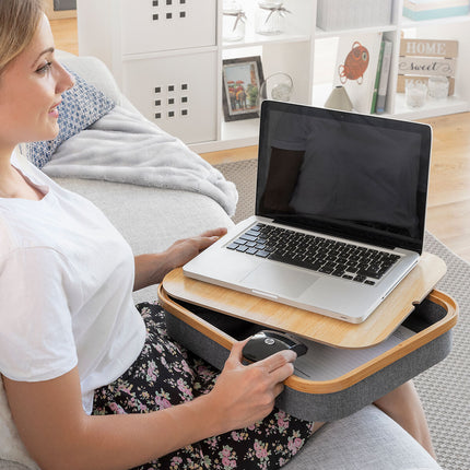 Bärbar bärbar dator med förvaringsfack Storage InnovaGoods