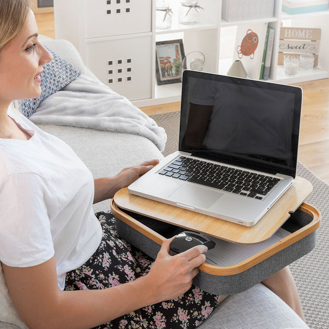 Bärbar bärbar dator med förvaringsfack Storage InnovaGoods