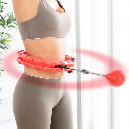 Justerbar Smart Fitness Hoop med Weight Fittehoop InnovaGoods