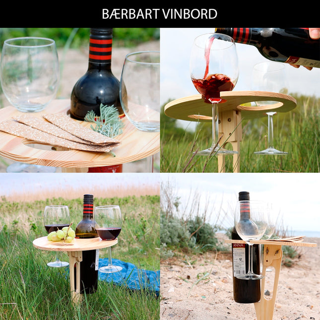 hopfällbart vinbord