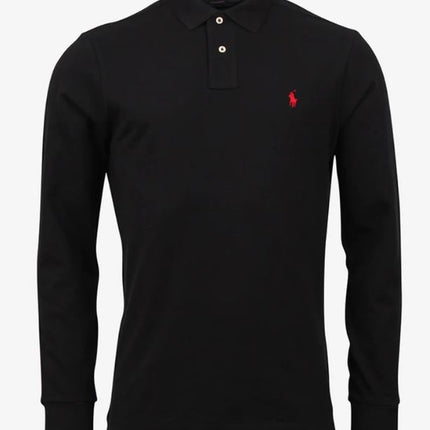 Ralph Lauren Polo långärmad med knappar i normal passform