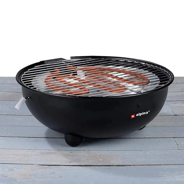 Smart och praktisk elektrisk bordsgrill - perfekt för inomhus och utomhus