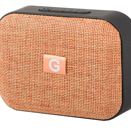Kompakt trådlös Bluetooth-högtalare med FM-radio