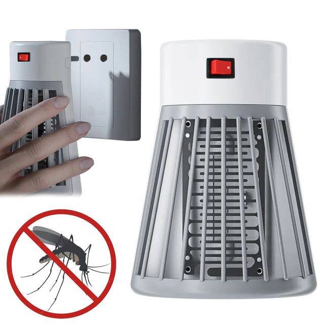Insektslampa med UV-ljus för uttag - Effektiv mot myggor och flugor