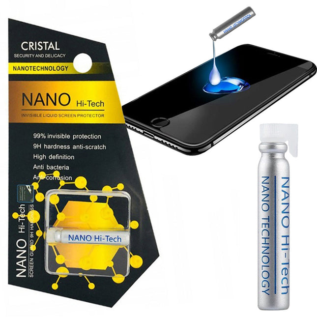 Flytande nanoglas skärmskydd