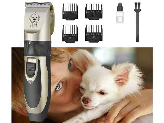 Electric Pet Clipper Kit - Perfekt för hundar och katter 
