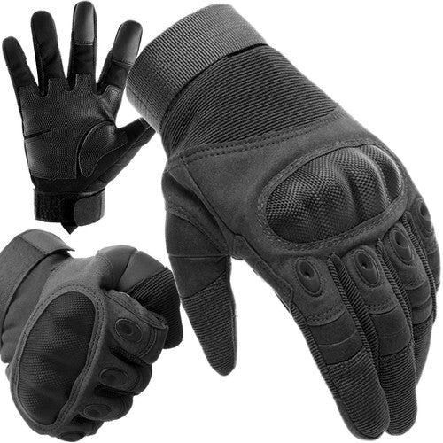 Svarta Tactical Touch Gloves i storlek XL - Robust och multifunktionell 