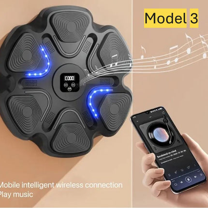 Smart musikboxningsmaskin med Bluetooth