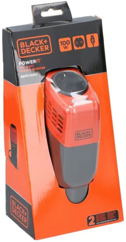 Black &amp; Decker Volt-omvandlare, låg effekt i din bil för din bärbara dator